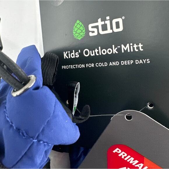 Stio Kids' Cobalt Night Outlook Insulated Mittens Size M - Picture 6 of 8